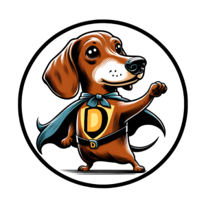 Dachshund Superhero Sausage Dog