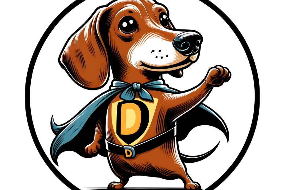Dachshunds Superhero Sausage Dog