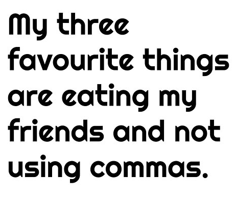 Serial Comma Oxford Comma