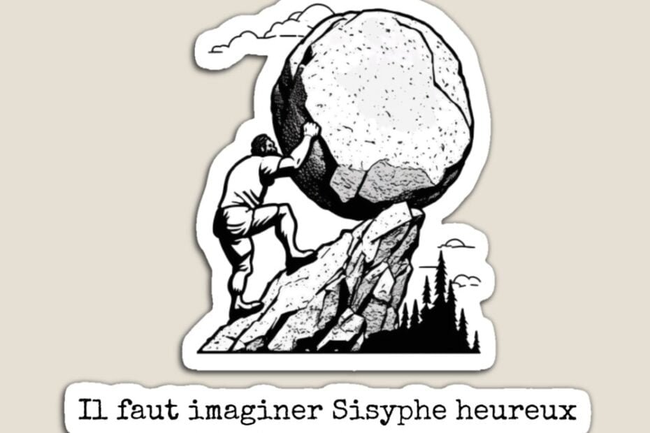 Sisyphus Meaning Sticker