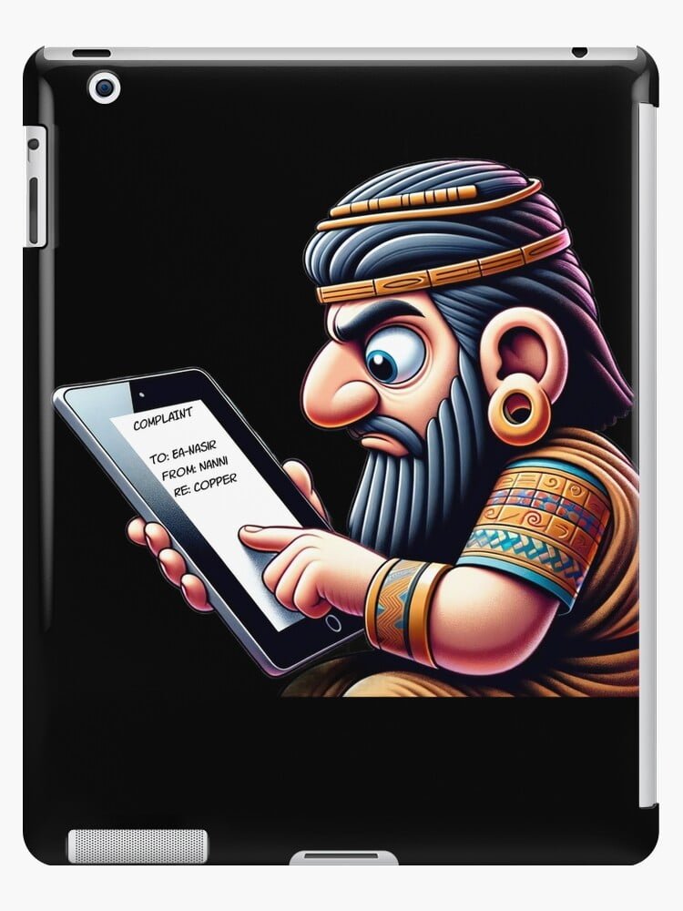 Ea Nasir iPad Snap Case