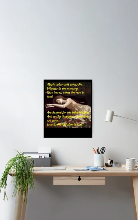 Music When Soft Voices Die Poster