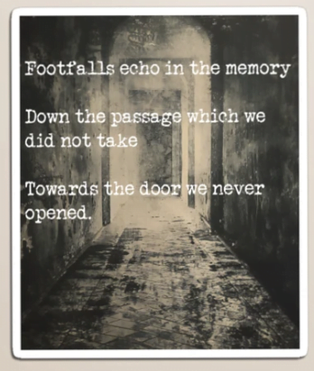 Footfalls Echo In The Memory