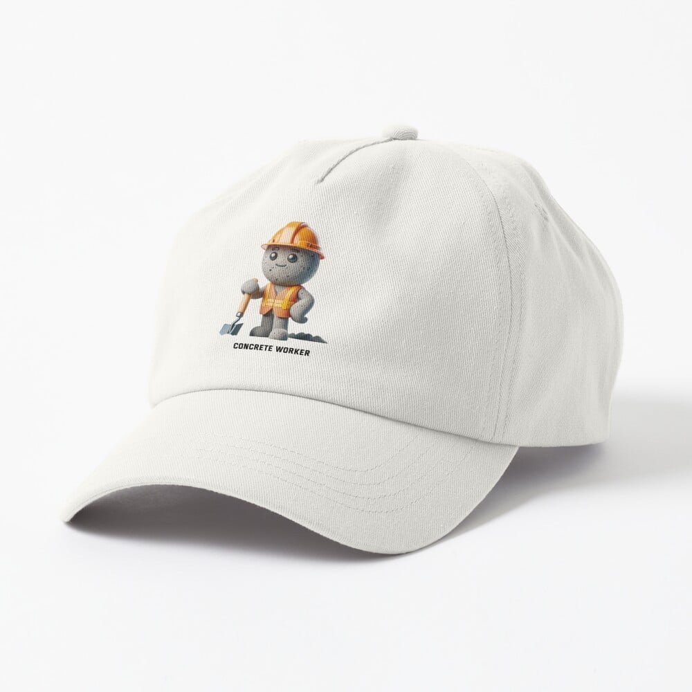 Concrete Worker Dad Hat