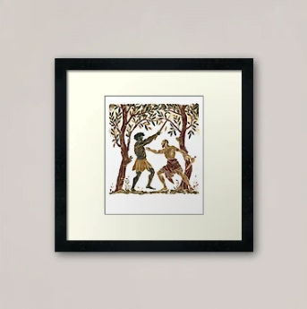 Oedipus At The Crossroads Framed Print