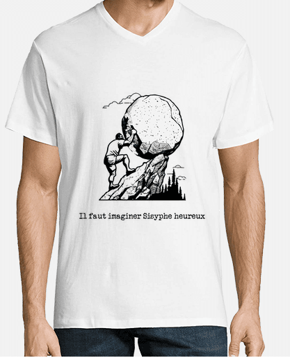 Il Faut Imaginer Sisyphe Heureux Tostadora T Shirt