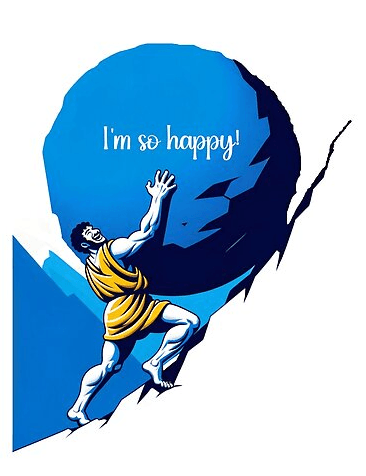 One Must Imagine Sisyphus Happy